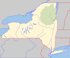 Cincinnati Creek is located in New York Adirondack Park