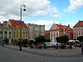 English: Part of the Market place in Walbrzych Polski: Fragament wałbrzyskiego rynku