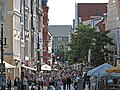 Shopping street in Rostock