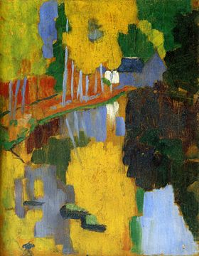 Paul Sérusier: Talismanen/Le Talisman, 1888, Musée d'Orsay, Paris