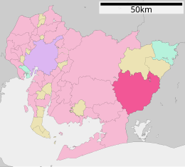 Shinshiro – Mappa