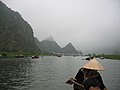 Auf dem Ngô Đồng zu den Tam Cốc-Höhlen (Trois grottes)