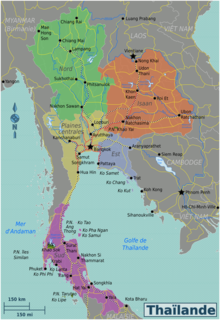 Thailand regions map (fr).png