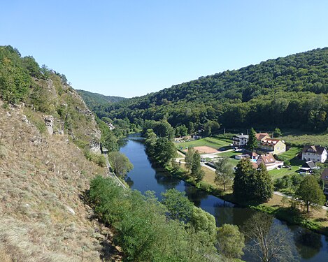 Thaya west of Znojmo