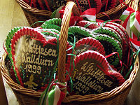 Gingerbread in the market