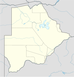 Kachikau is located in Botswana