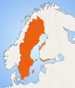 Ruotsin kielen puhuma-alueet