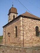 Vue sur l'église.