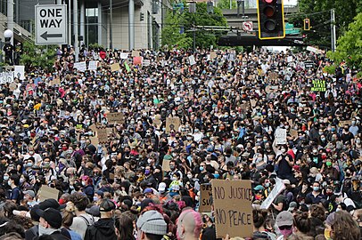 Protest, Seattle, June 3