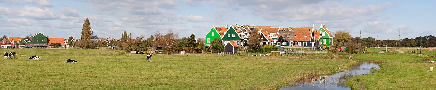 Ett panorama av Marken