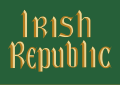 Proclamation banner o Ireland