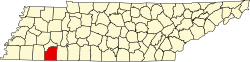 Koartn vo McNairy County innahoib vo Tennessee