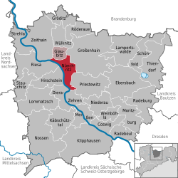 Nünchritz – Mappa