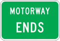 (A41-4) Motorway Ends