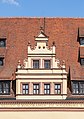 Zwerchhaus des Alten Rathauses in Leipzig im Stil der Sächsischen Renaissance