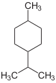 Deutsch: Struktur von p-Menthan English: Structure of p-menthane