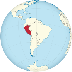 Местоположение на Перу