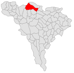 Poșaga – Mappa