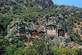 Lycian tombs in 费特希耶