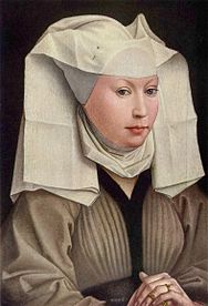 Roger van der Weyden : Portrait d'une femme.