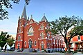 East face of the Sacred Heart Church