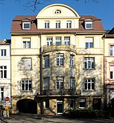 Historical building Theodor-Heuss-Allee 9 in Trier, Germany.