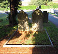 The graves of Edward Twelvetrees (who built the chapel) and his wife