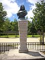 Bust of the french poet Auguste Brizeux