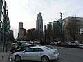 Downtown Omaha, Nebraska. Looking west from 11th and Farnum.