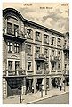 Hotel "Bristol" przy ulicy Małachowskiego (stan początek XX wieku)