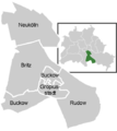 localisation de l'arrondissement de Neukölln