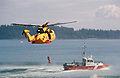 * Nomination Canadian search and rescue training with an RCAF Cormorant helicopter and a CCG ship. --Amqui 17:22, 10 June 2012 (UTC) * Decline Below 2 megapixels. Please read QI guidelines. --Iifar 17:51, 10 June 2012 (UTC)