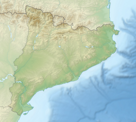 Embalse de Susqueda ubicada en Cataluña