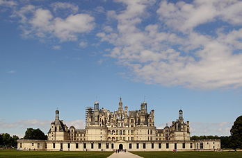 Le château de Chambord, dans la région française du Centre. (définition réelle 4 417 × 2 895)