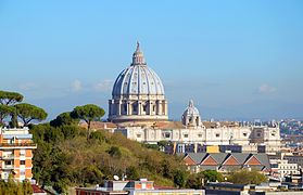 Dome of St. Peter view from Via San Lucio.jpg