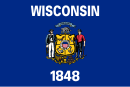 Wisconsin delstatsflag