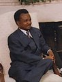 Frederick Chiluba op 19 februari 1992 (Foto: David Valdez) geboren op 30 april 1943