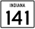 State Road 141 marker