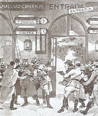 Murder of Sidonio Pais at Lisboa-Rossio Railway Station