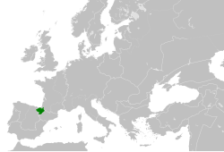 1190年歐洲納瓦拉王國。
