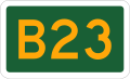 Alphanumeric route marker