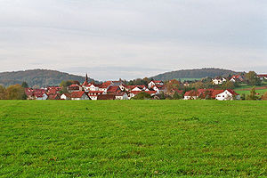 Udsigt over Absteinach