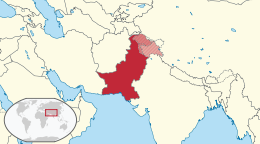 Pakistan - Localizzazione