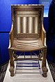 Fauteuil de Toutânkhamon incrusté d'ébène et d'ivoire