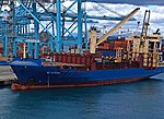 Thumbnail for File:Port of Algeciras 2023 and BF CARODA ship.jpg
