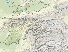 Cordillera del Pamir ubicada en Tayikistán
