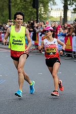 Misato Michishita at 2017 London Marathon