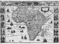 Mapa Afryki z 1648 (Blaeu)