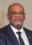 Ariel Henry Haitis fungerende president (2021–) Haitis statsminister (2021–).