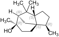 Strukturformel des Cedrols